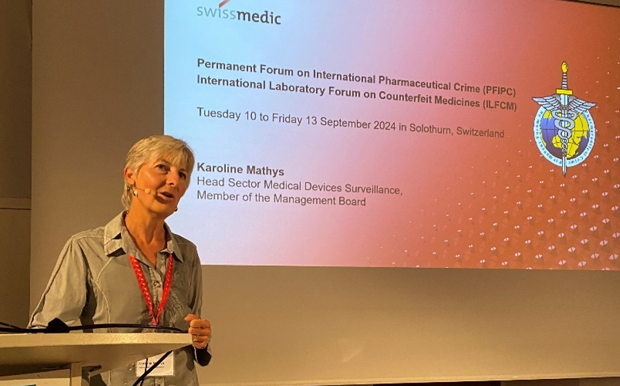 Bereichsleiterin Marktüberwachung Medizinprodukte bei Swissmedic - Jahrestreffen von PFIPC / ILFCM